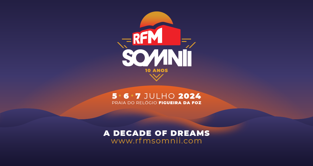 LINEUP RFM SOMNII 5・6・7 julho 2024